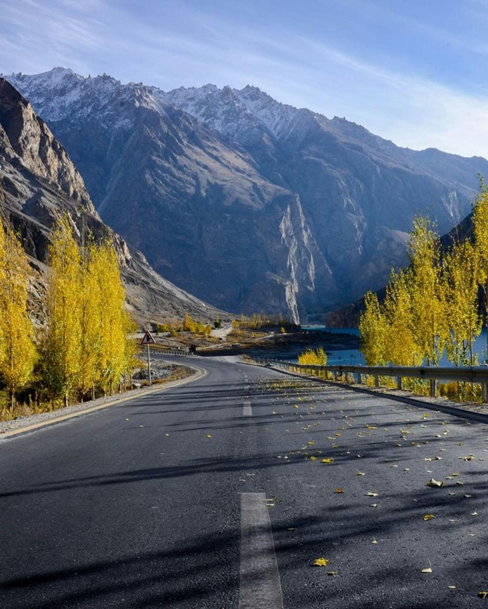 Hunza Valley mountain landscape Gilgit-Baltistan Pakistan