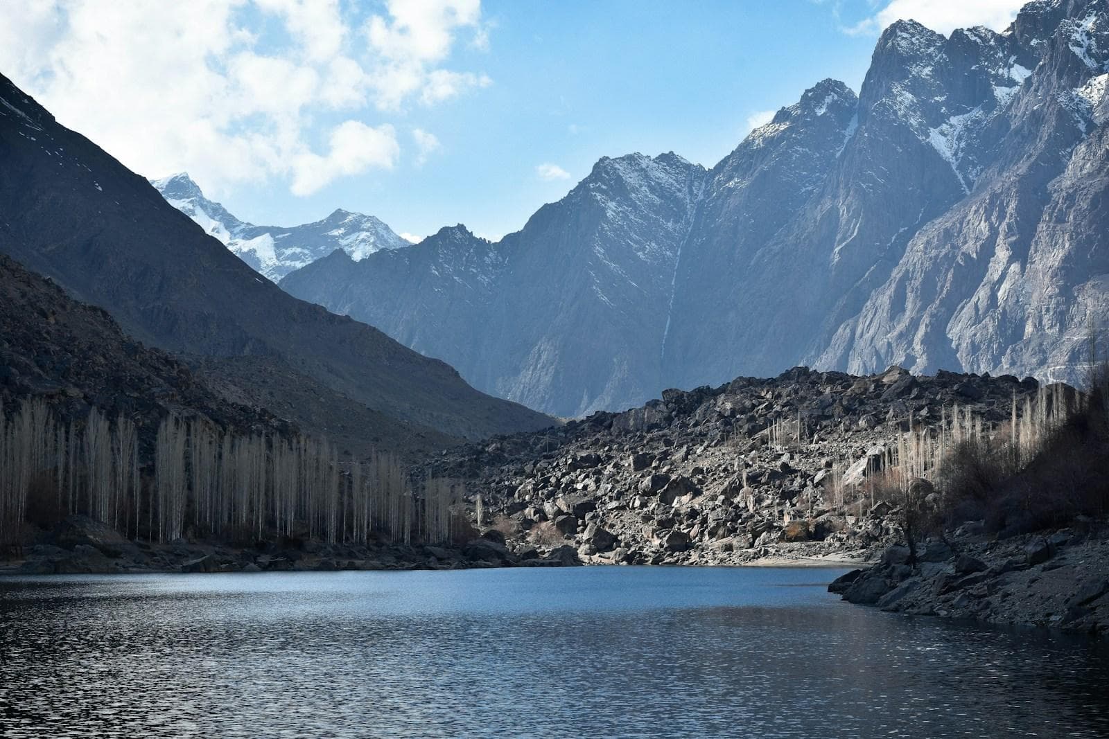 Upper Kachura Lake turquoise water Skardu Karakoram Pakistan