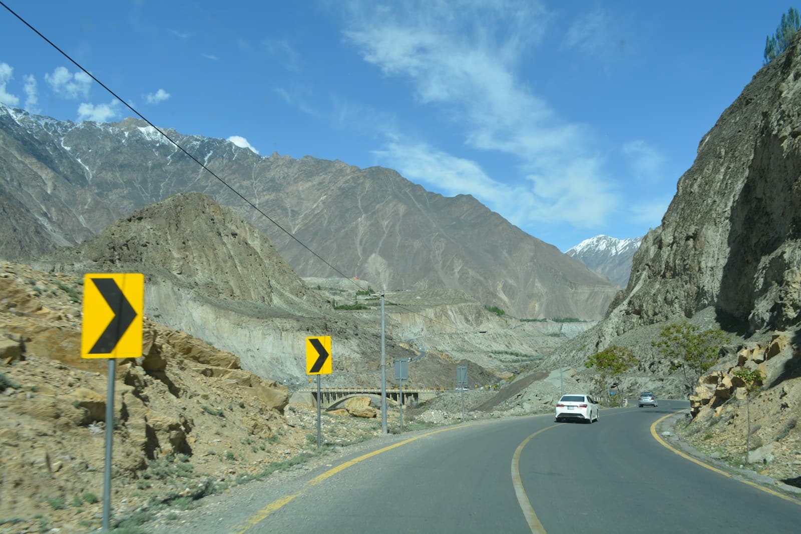 Family travelling in Skardu Gilgit-Baltistan Pakistan