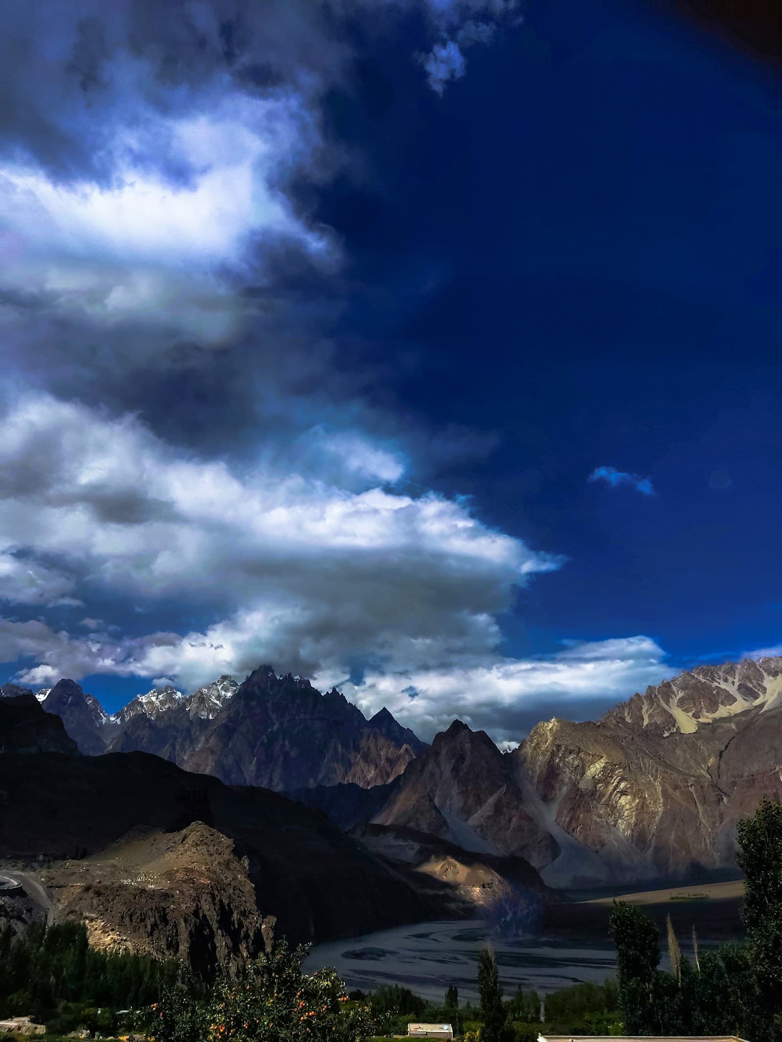 Travellers in Gilgit-Baltistan Karakoram Pakistan