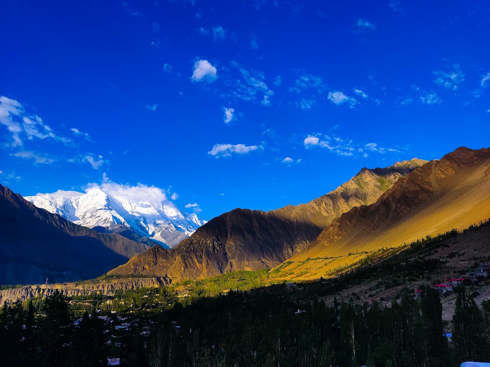 Karimabad village Hunza Valley Pakistan Karakoram