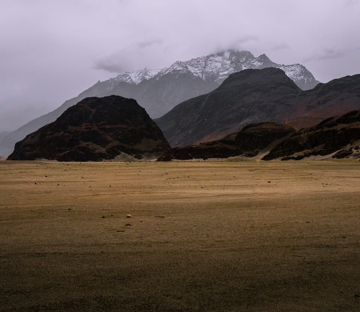 Kharpocho Fort Skardu in autumn Baltistan Pakistan