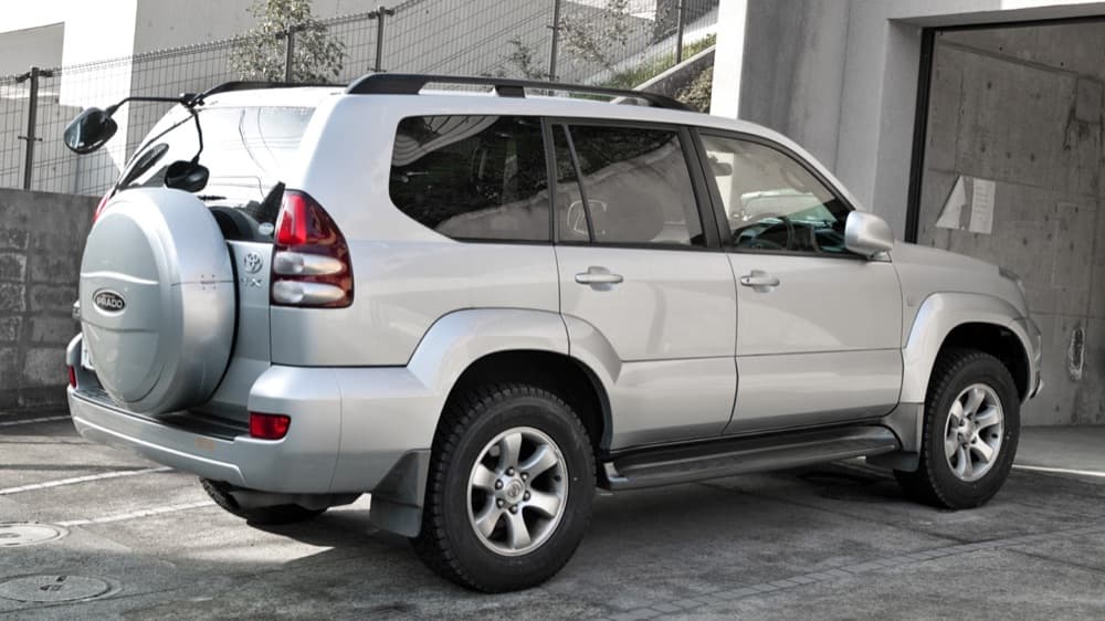 Toyota Land Cruiser Prado TZ (2003–2010), Front view
